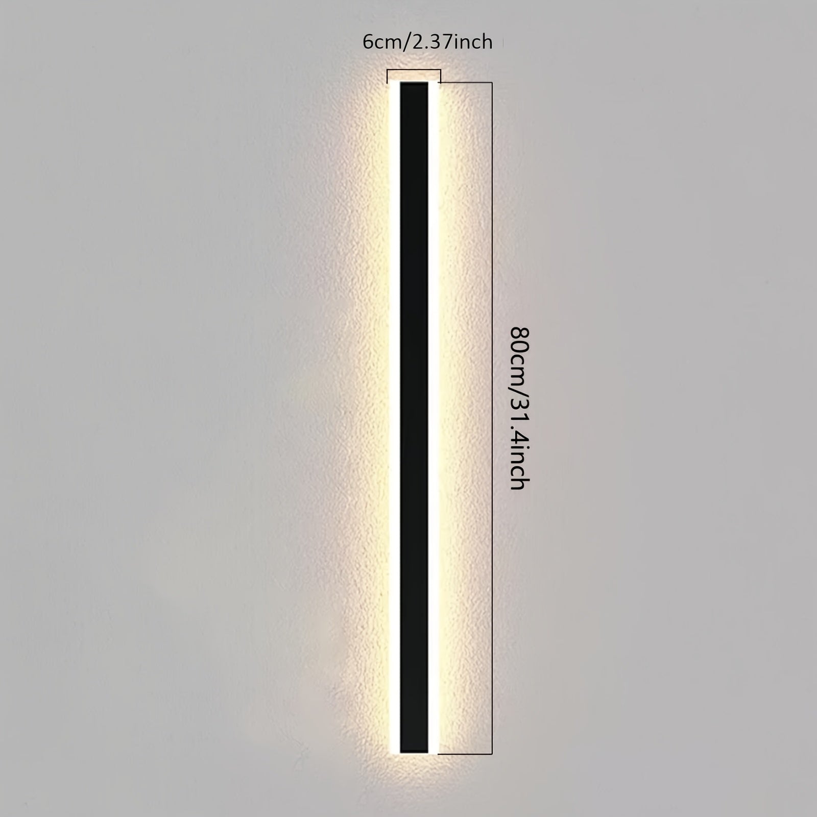 Modern LED Wall Lamp | Outdoor & Indoor Long Strip Light