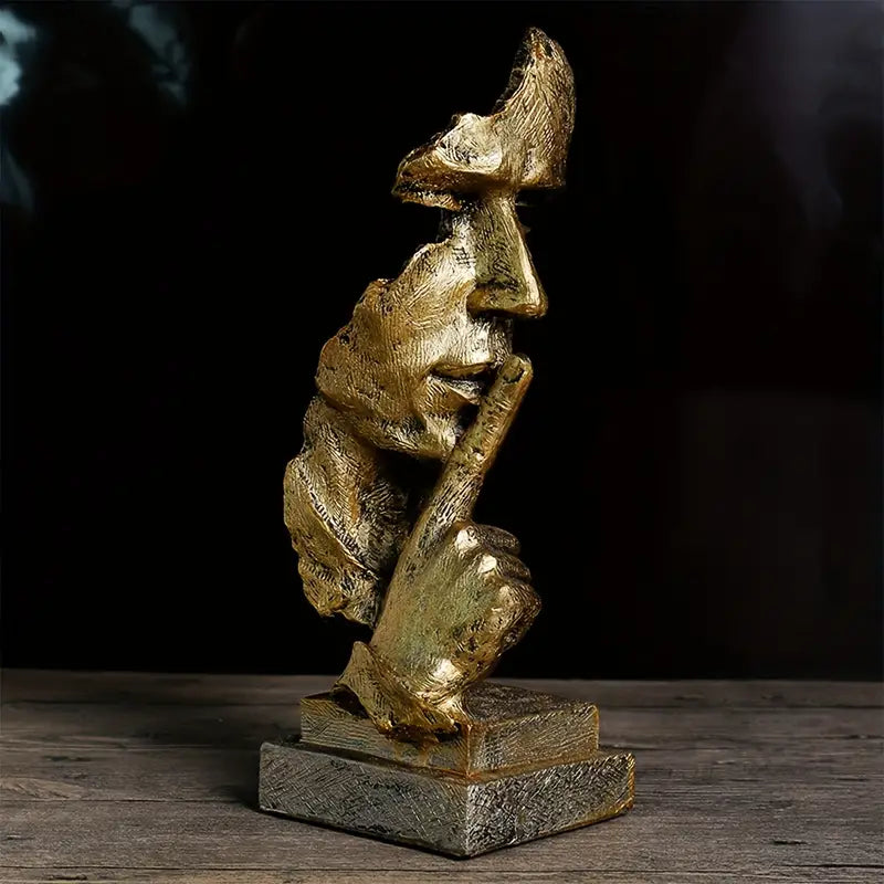Home Decor Abstract Thinking Man Resin Sculpture Statue