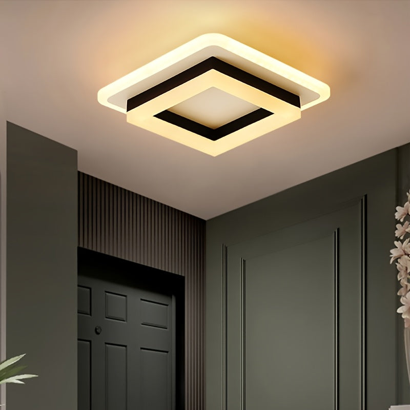 Modern LED Ceiling Lamp | Square Corridor, Stair & Porch Light