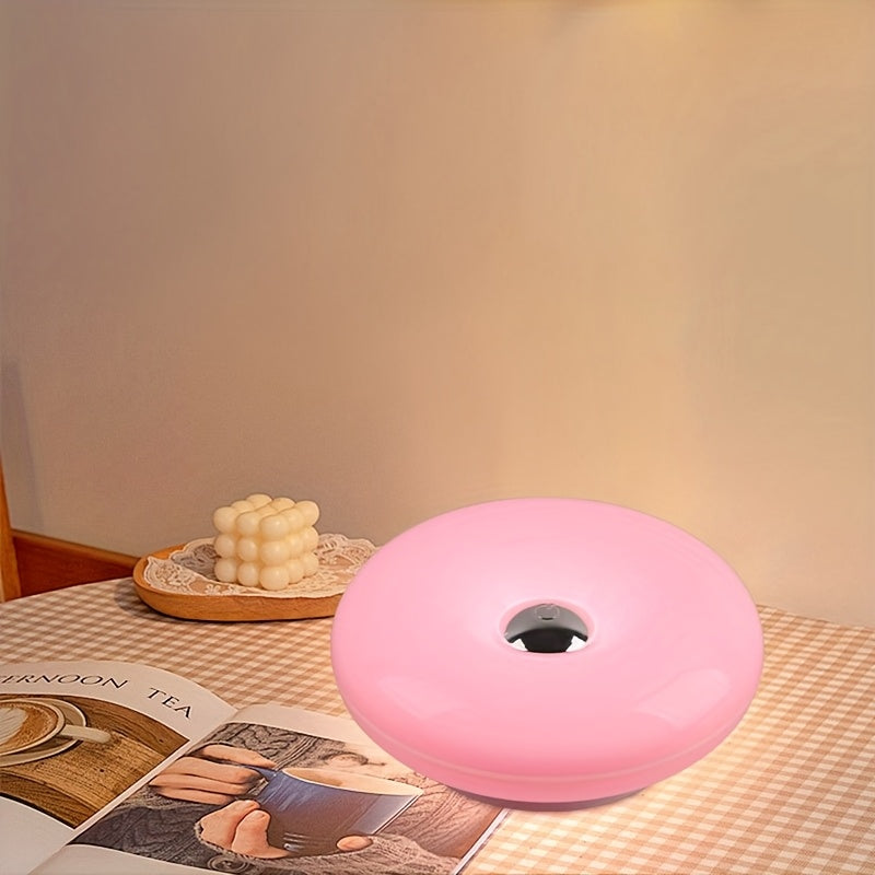 Modern Donut LED Wall Lamp | Rechargeable Touch Wall Light