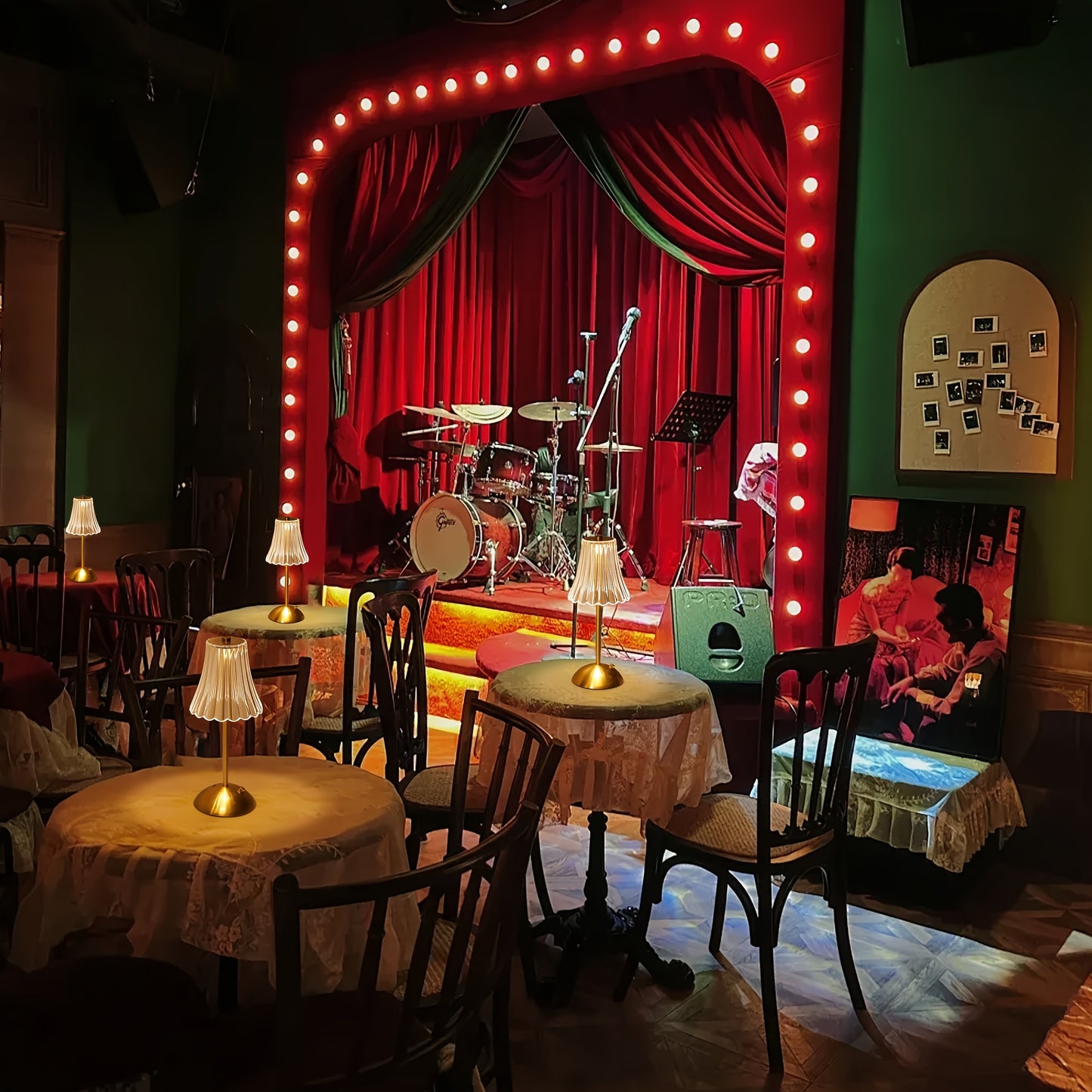 Dimmable LED Table Lamp | USB Rechargeable Touch Sensor Light