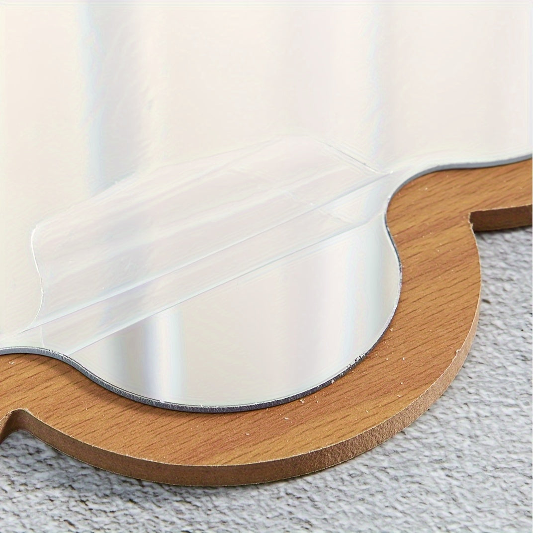 Wooden Cloud Wall Mirror | Cute Decorative Mirror for Kids’ Room