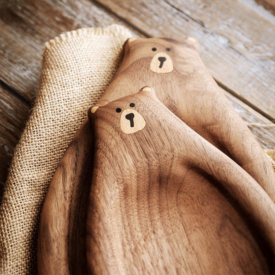Serving Board Wooden Cutting Board Bear Shape Kitchen Decor