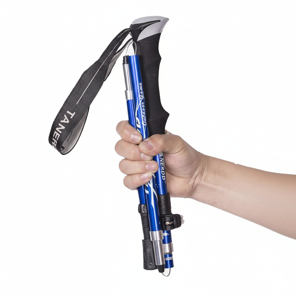 Adjustable Foldable Telescopic Trekking Pole Hiking