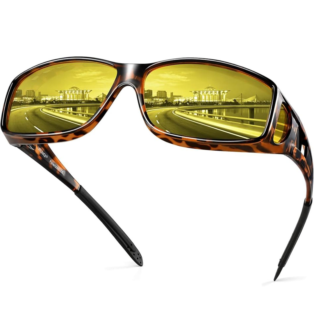 Driving Glasses Polarized Night Anti Glare Lightweight Vision Glasses