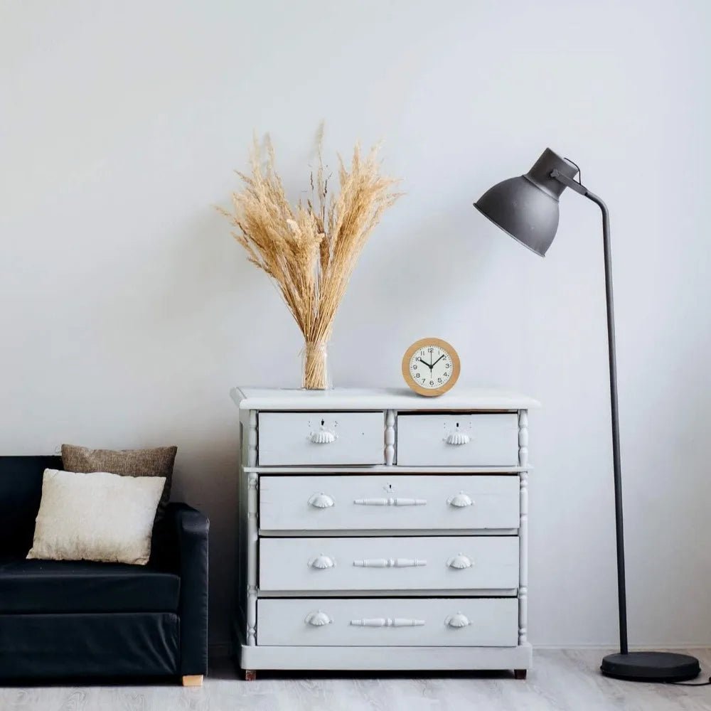 Houten Wekker met Stil Uurwerk en Analoge Wijzerplaat voor Slaapkamer