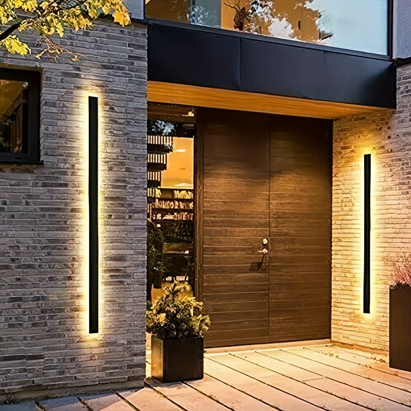 Modern LED Wall Lamp | Outdoor & Indoor Long Strip Light