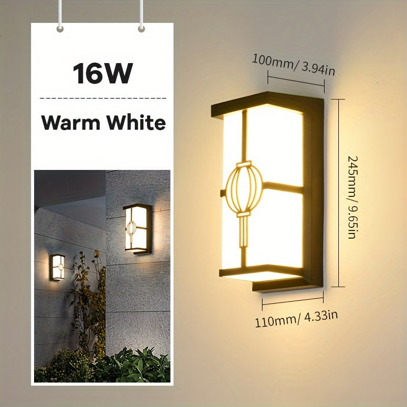 LED Outdoor Wall Lamp | Waterproof Courtyard & Garden Lighting