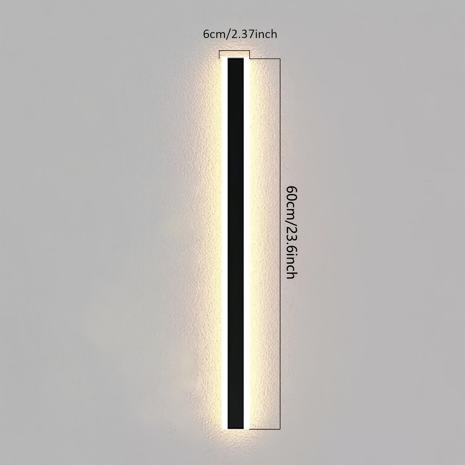 Modern LED Wall Lamp | Outdoor & Indoor Long Strip Light