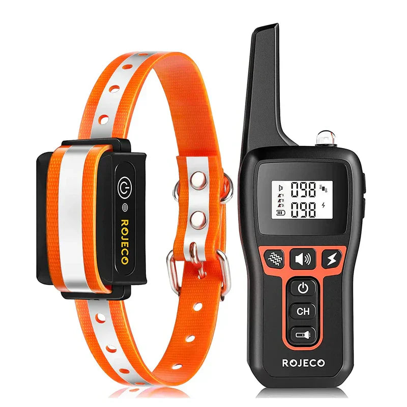 Dog Training Collar Remote Waterproof Long Range Trainer