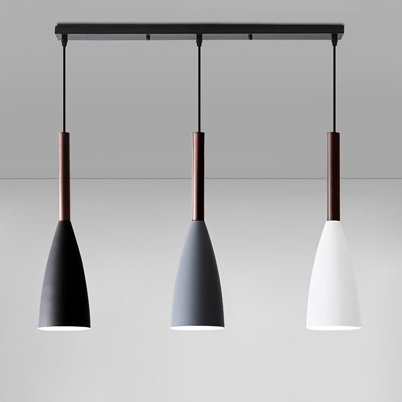 Nordic 3-Head Pendant Iron Chandelier | Modern Dining Room Ceiling Light