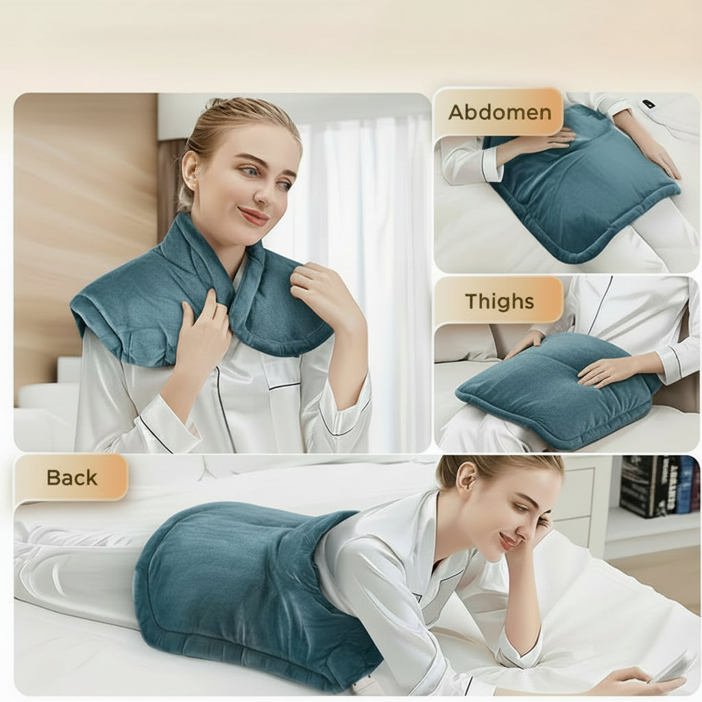 Heating Pad Neck Shoulder 6 Heat Settings Auto Shut Off