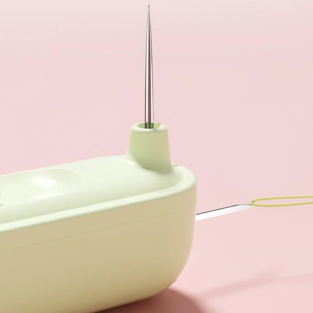Needle Threader Compact Seam Trimmer Easy Thread Cut