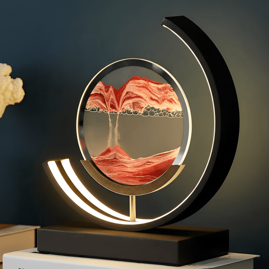 Mood Lighting Sand Glow Lamp Calming Movement