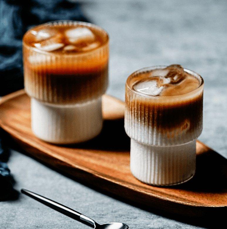 Ribbed Glass Tumbler Set