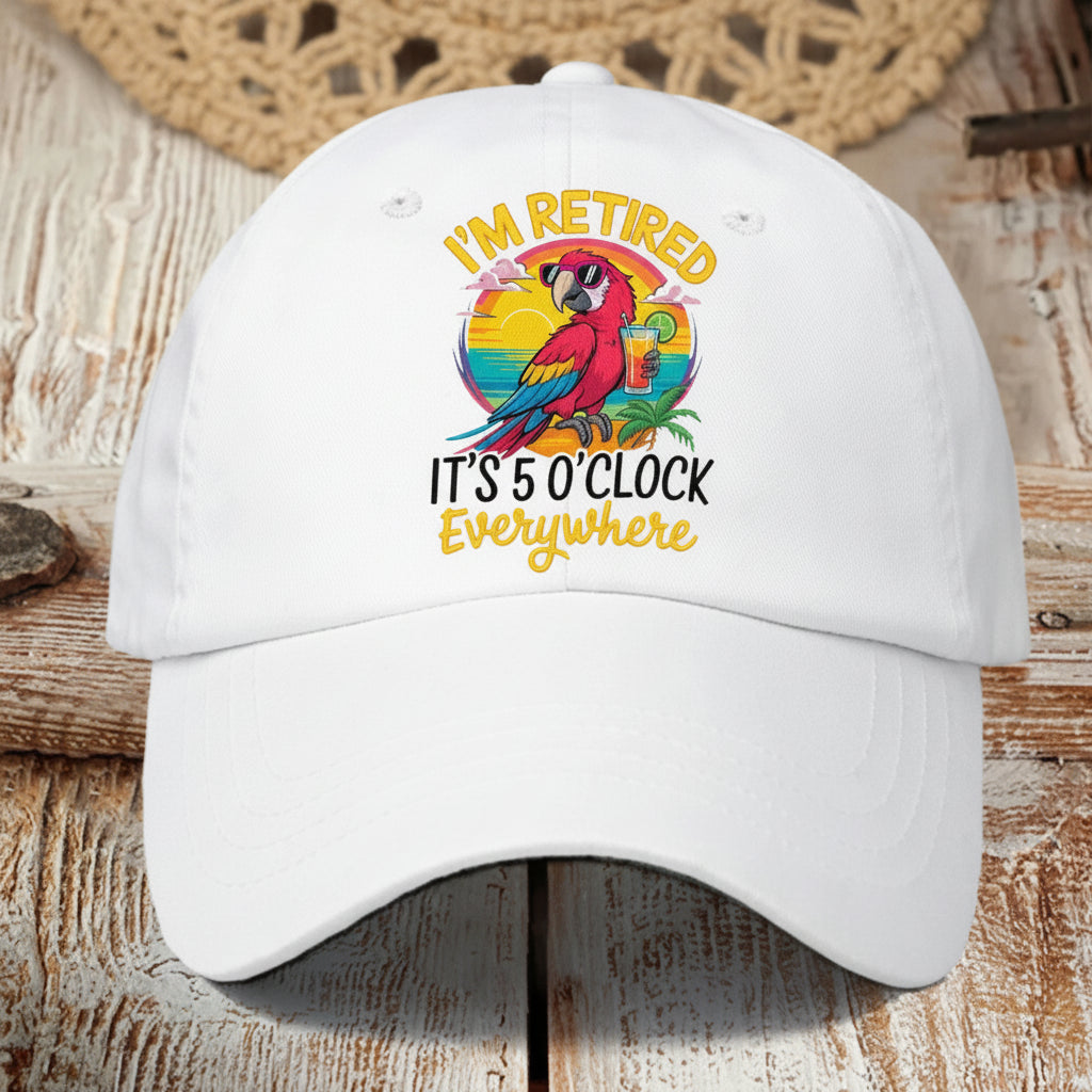 Parrot Graphic Cap Fun Relaxed Design