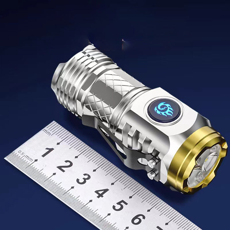 Mini LED Flashlight | Compact Rechargeable Design
