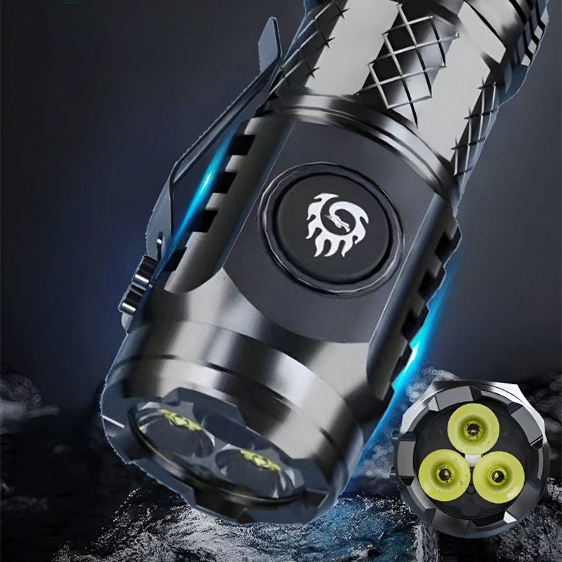 Mini LED Flashlight | Compact Rechargeable Design