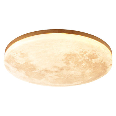 LED Ceiling Light | Nordic Minimalist Moon Flush Mount