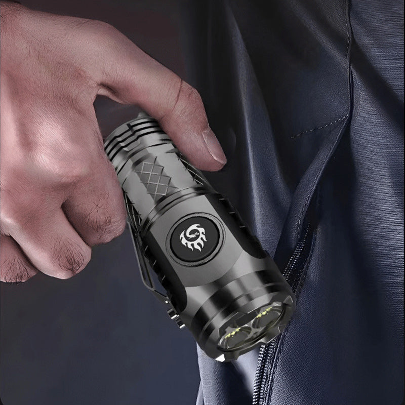 Mini LED Flashlight | Compact Rechargeable Design