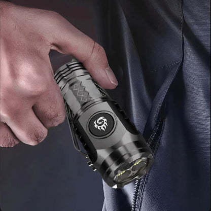 Mini LED Flashlight | Compact Rechargeable Design