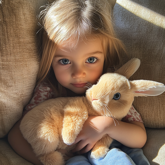 Realistic Interactive Bunny Toy