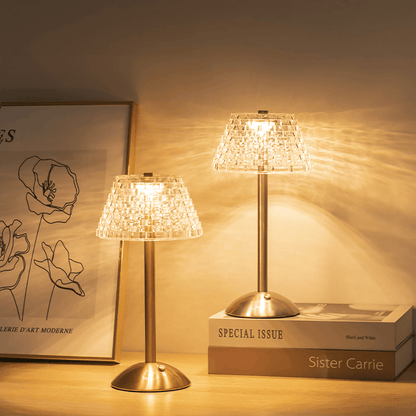 Wireless Table Lamp | Rechargeable LED with Touch Control