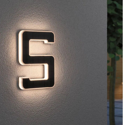 LightNumbers - Solar-Powered Illuminated House Numbers