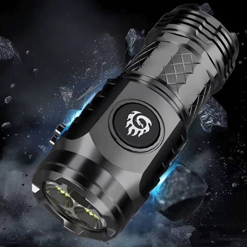 Mini LED Flashlight | Compact Rechargeable Design