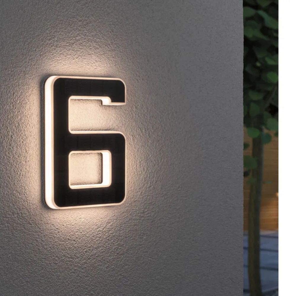 LightNumbers - Solar-Powered Illuminated House Numbers