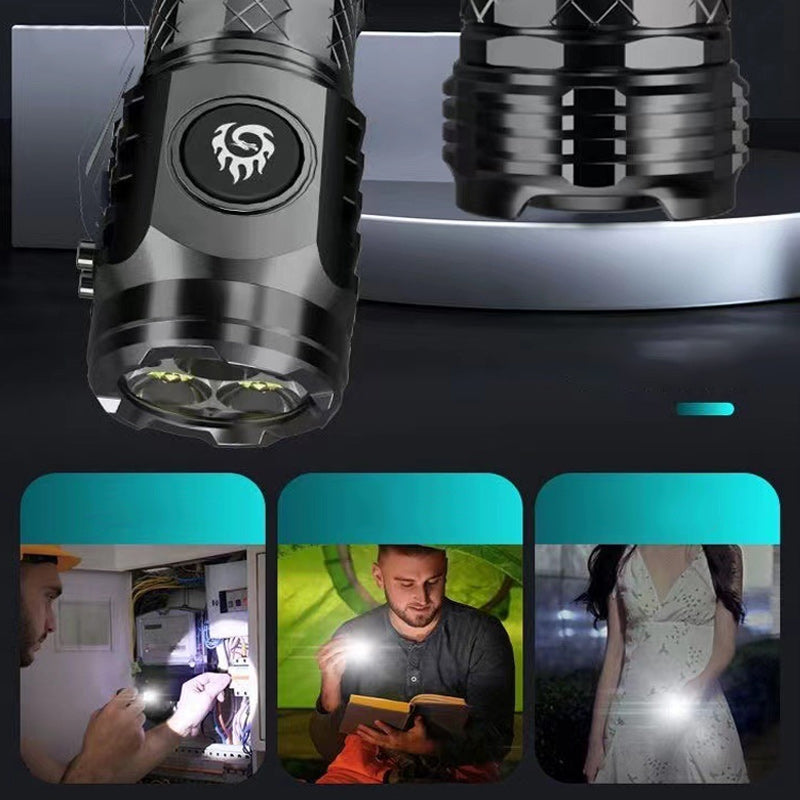 Mini LED Flashlight | Compact Rechargeable Design