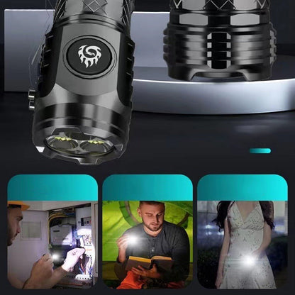 Mini LED Flashlight | Compact Rechargeable Design