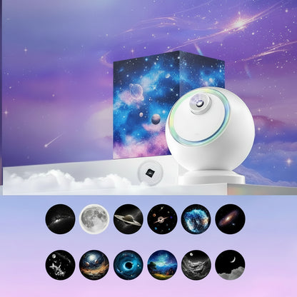 Galaxy Star Projector Speaker 360 Rotating Light