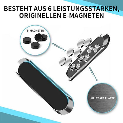 Car Phone Holder Magnetic Dashboard Mount with 360 Degree Rotation