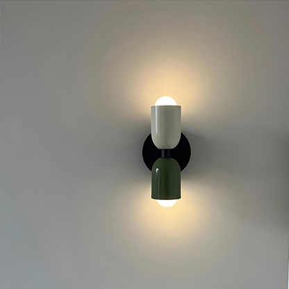 Creamy Glow Wall Lamp | Modern Dual-Light Wall Fixture