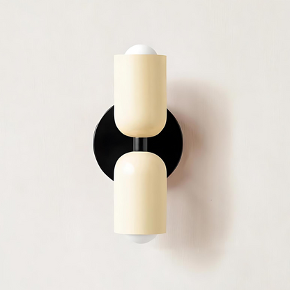 Creamy Glow Wall Lamp | Modern Dual-Light Wall Fixture