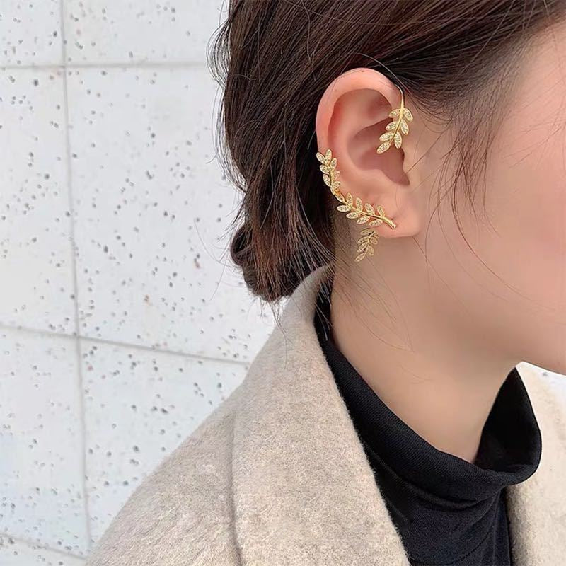 Clip On Earrings Cubic Zirconia Women Fashion Jewelry