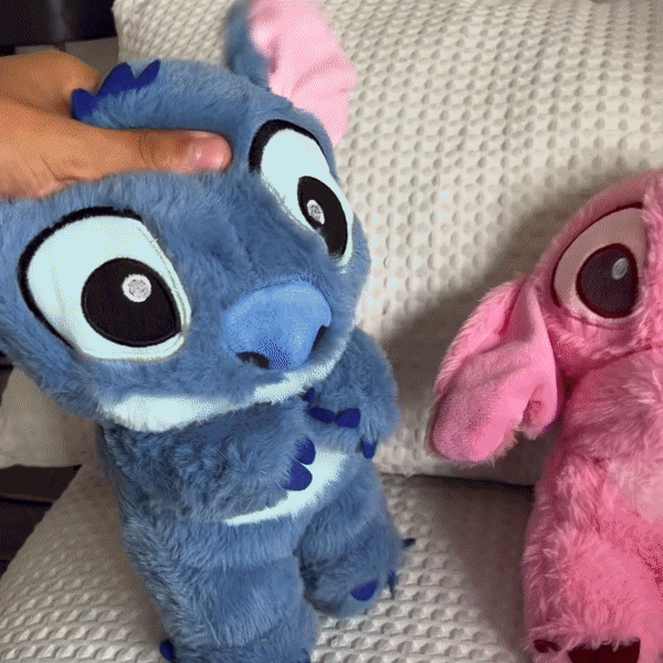 Trendande Koala och Stitch med lugnande andetag och musik