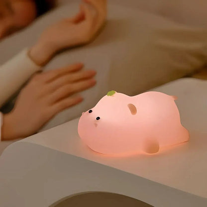 Soft Silicone Animal Night Light
