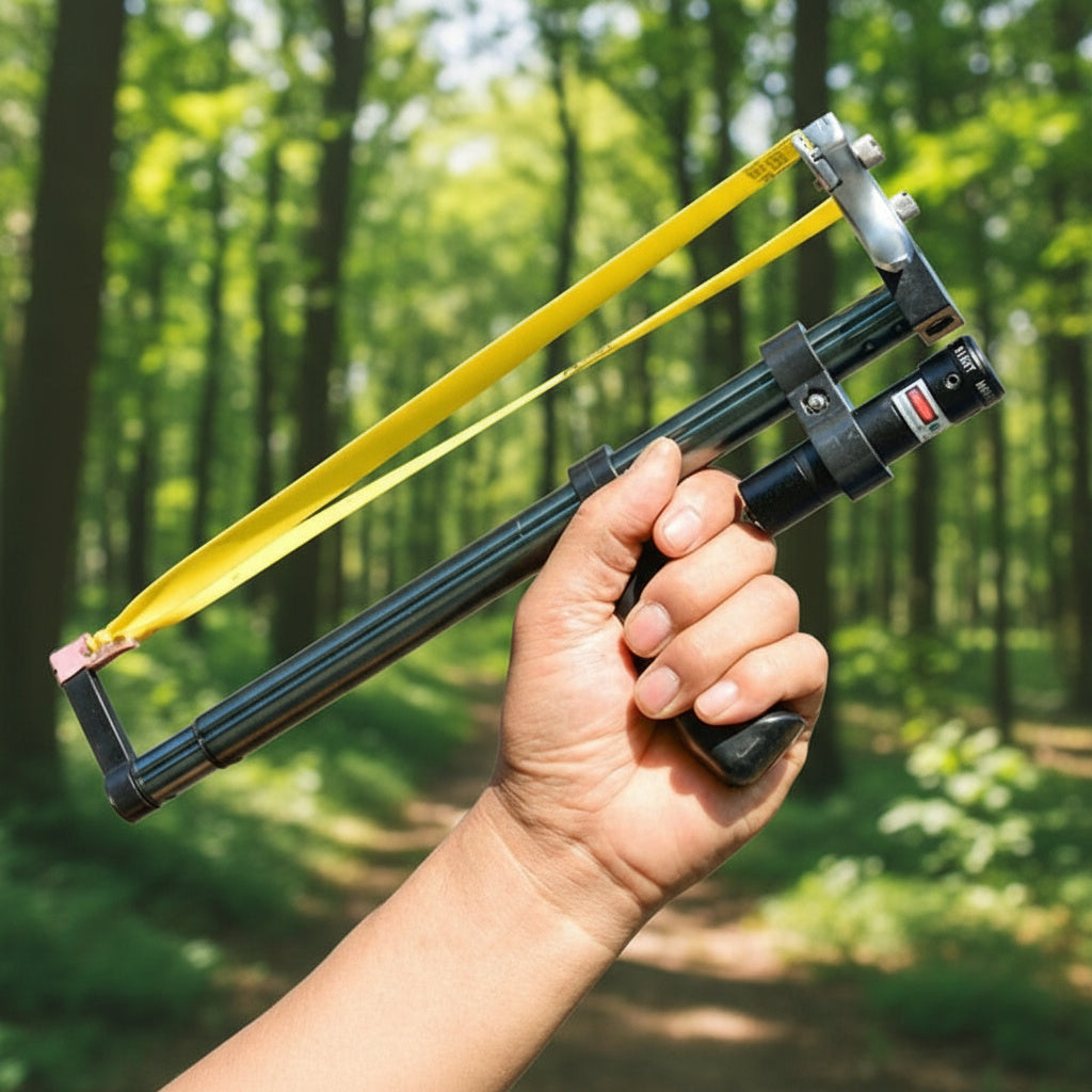Slingshot High Power Telescopic Metal Hunting Launcher