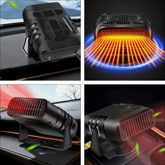 Car Heater Portable 12V Windshield Defroster Fan