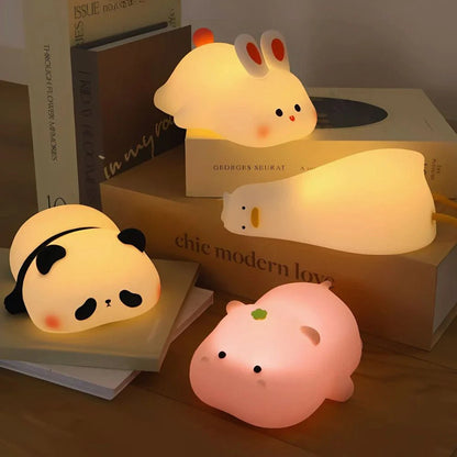 Soft Silicone Animal Night Light