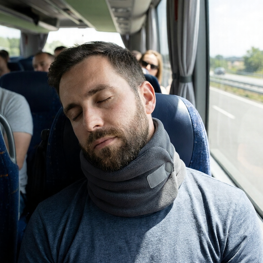 Travel Pillow Wrap Neck Support Compact Rest Cushion