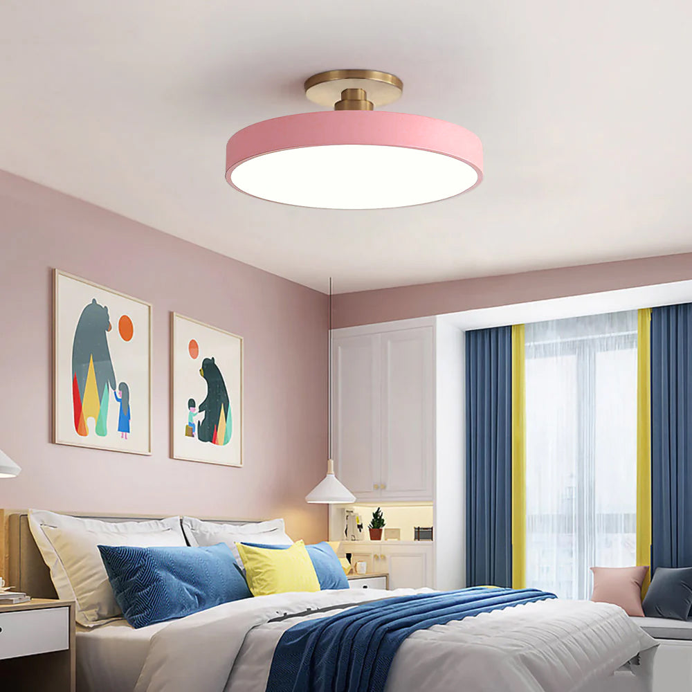 LED Ceiling Light | Modern Round Flush Mount Lamp