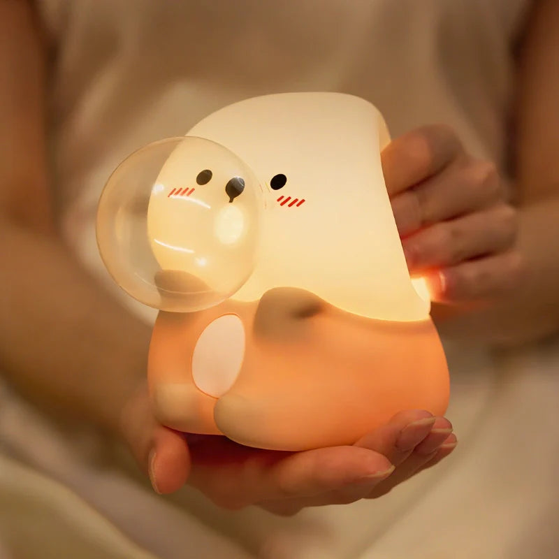Soft Silicone Animal Night Light