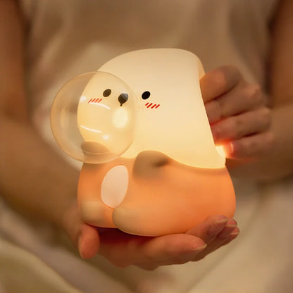 Soft Silicone Animal Night Light
