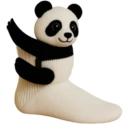 3D Knitted Animal Hug Socks