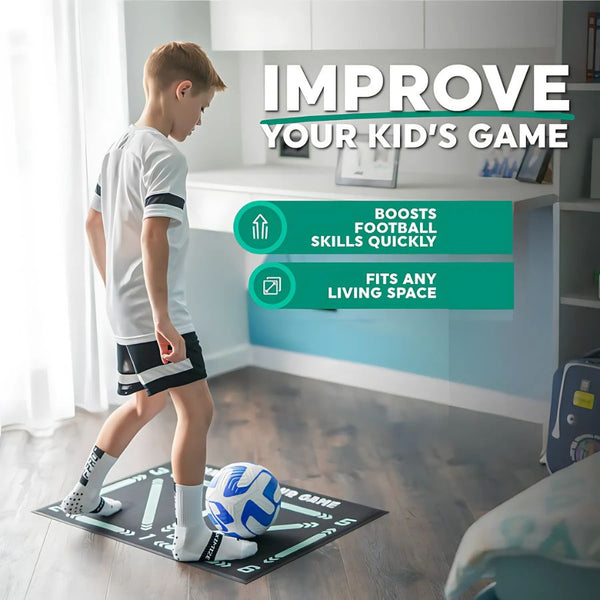 Football Training Mat | At-Home Dribbling And Control Drills