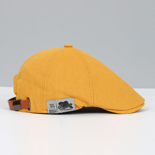 Men’s Classic Adjustable Beret Hat for Casual and Formal Wear