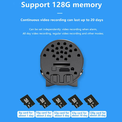 Security Camera WiFi 1080P Mini Indoor Motion Detection Night Vision